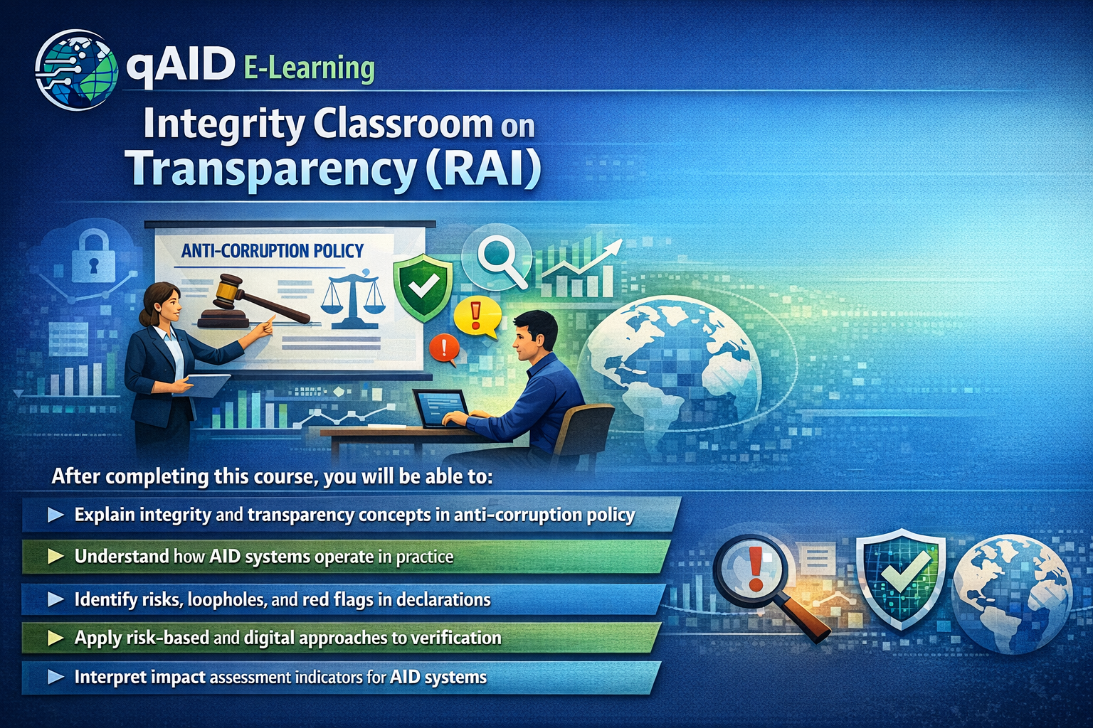 qAID E-Learning Integrity Classroom on Transparency (RAI)